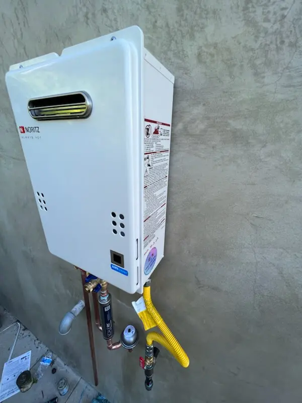 Tankless water heater installation for Gayville homes